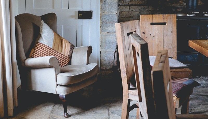 Rustic kaimiškas stilius