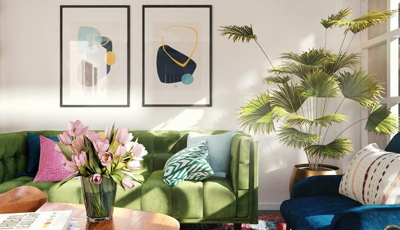 Mid century modern – vintažinis stilius interjere	