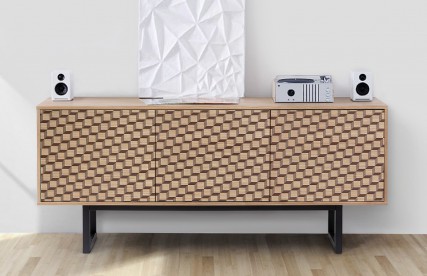 Комод | CAMDEN с принтом 3Д 1750