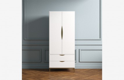 Spinta | KOBE 2 durų, baltos spalvos