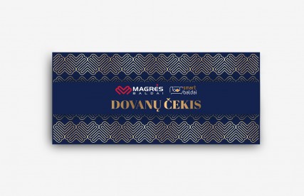 Dovanų čekis | MAGRĖS BALDAMS ĮSIGYTI