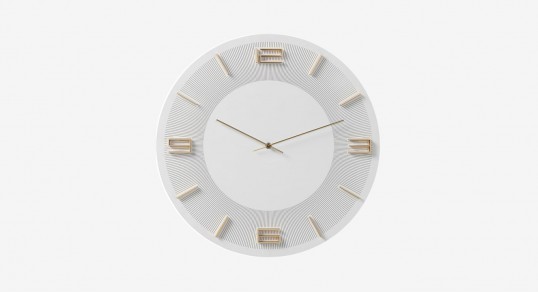 Sieninis laikrodis | LEONARDO baltas