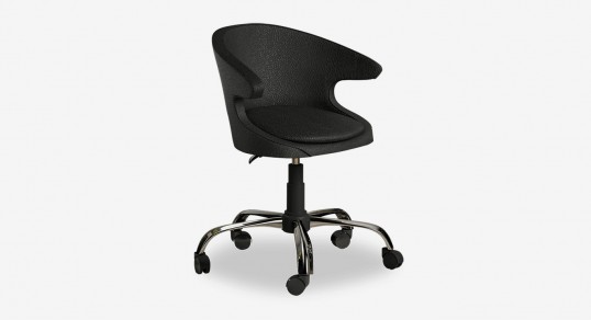 Kėdė | BLACK PEARL su ratukais