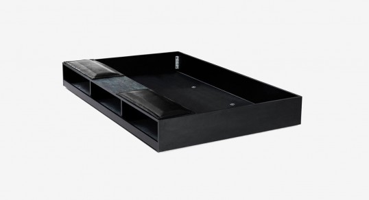 Storage Box | DARK METAL with Shelves
