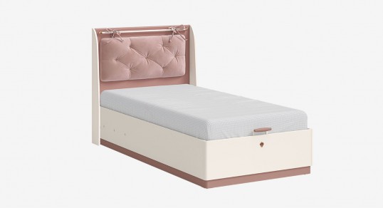 Lova | ELEGANCE su daiktadėže, galvūgaliu