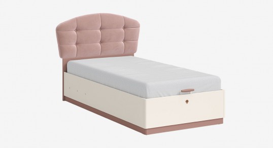 Lova | ELEGANCE su daiktadėže, minkštu galvūgaliu