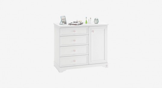Chest of Drawers | RUSTIC WHITE 1012
