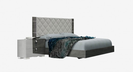 Lova | SARAH minkštu galvūgaliu rombo raštu 1600