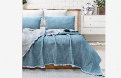 Dovana Tavo namams | ALDA BLUE lovatiesės komplektas
