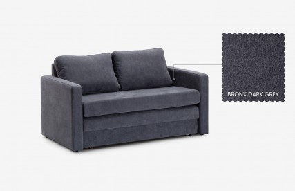 Sofa bed | LAURA BRONX DARK GREY
