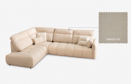 Corner sofa | AMBER LEGO MANZA 04 LEFT