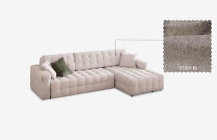 Corner sofa | MIŠELIN TEDDY 16 RIGHT