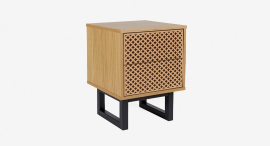 Nightstand | CAMDEN with rhombus print