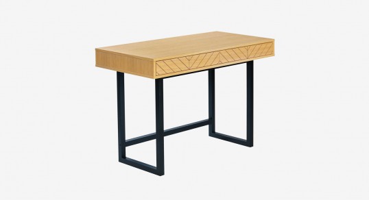 Desk | CAMDEN with herringbone print
