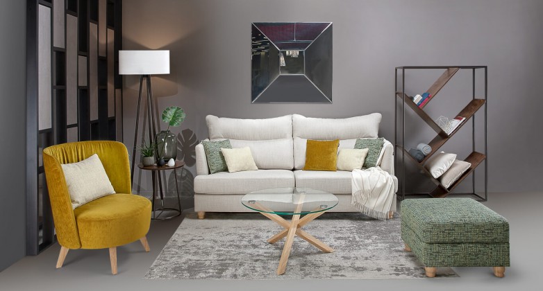 mazos svetaines interjeras (nuotr. Magres baldai)