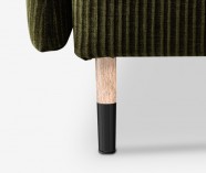 OLYMPICH150B04M25 | NATURAL OAK, BLACK METAL