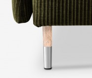 OLYMPICH150B04M26 | NATURAL OAK, SILVER METAL