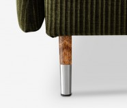 OLYMPICH150B03M26 | DARK BROWN, SILVER METAL