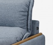 BLACK USB -B- POSITION | ON THE RIGHT SIDE OF SOFA