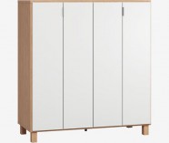 NATURAL OAK COLOR FRAME | WHITE FACADE