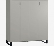 GREY FRAME | GREY FACADE BLACK LEGS