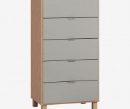 NATURAL OAK COLOR FRAME | GREY FACADE