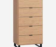 NATURAL OAK COLOR FRAME | NATURAL OAK COLOR FACADE BLACK LEGS