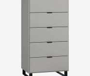 GREY FRAME | GREY FACADE BLACK LEGS