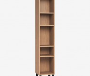 ĄŽUOLO SPALVOS SU JUODOM KOJOM