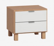 NATURAL OAK COLOR FRAME | WHITE FACADE