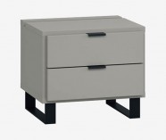 GREY FRAME | GREY FACADE BLACK LEGS