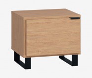 ĄŽUOLO SPALVOS KORPUSAS | ĄŽUOLO SPALVOS FASADAS JUODOS KOJOS