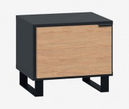 JUODAS KORPUSAS | ĄŽUOLO SPALVOS FASADAS