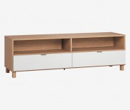 NATURAL OAK COLOR FRAME | WHITE FACADE