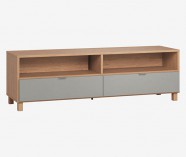 NATURAL OAK COLOR FRAME | GREY FACADE