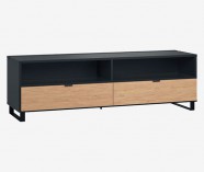 BLACK FRAME | NATURAL OAK COLOR FACADE