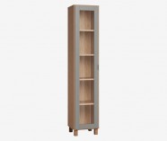 ĄŽUOLO SPALVOS KORPUSAS | PILKAS FASADAS