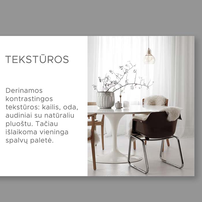 Minimalistinis interjeras tekstūros