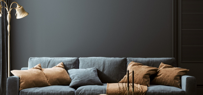 Sofa Classic - klasikinis svetainės interjeras