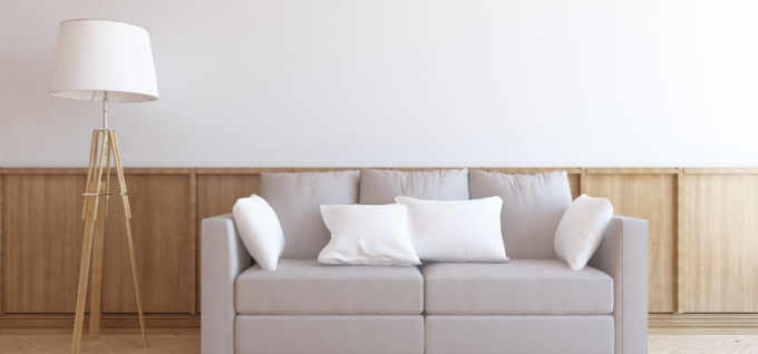 Sofa lova nedideliame bute